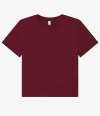 BL6110/BE159 Bella Ladies Heavy Boxy T Shirt Maroon colour image